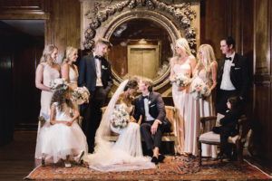 Wedding party portraits